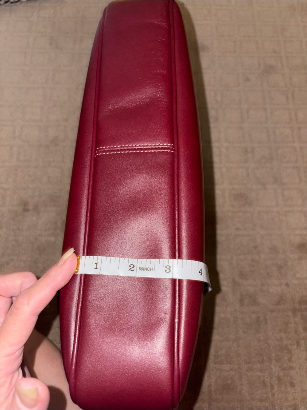 Coach Ella Shoulder Bag in Gold/maroon - Picture 5 of 11